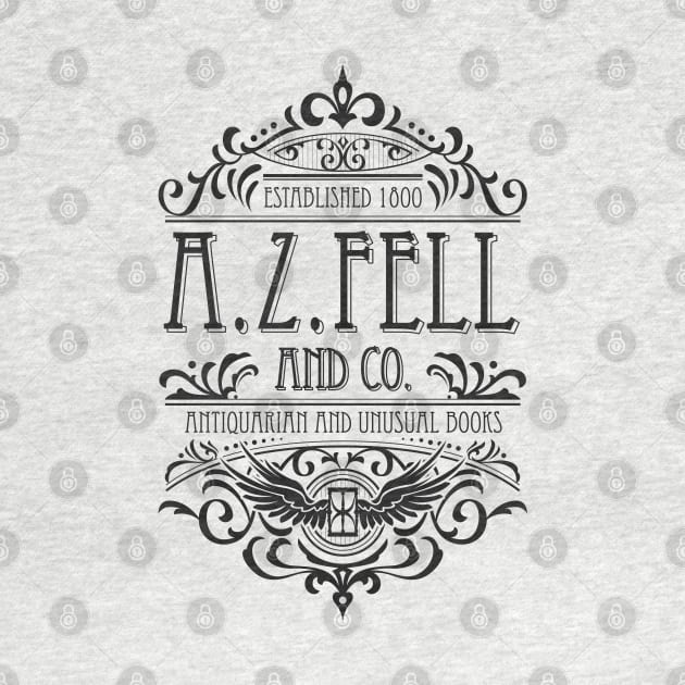 Good Omens: A.Z. Fell Book Shop (dark) by firlachiel